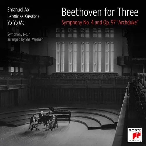 Yo-Yo Ma, Leonidas Kavakos & Emanuel Ax/Beethoven For Three: Symphony No. 4 And Op. 97 [Cd] 1