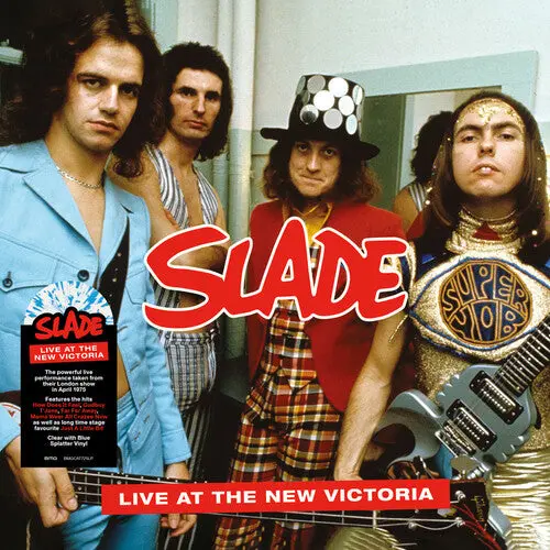 Slade/Live At The New Victoria (Clear With Blue Splatter Vinyl) [Lp] 1