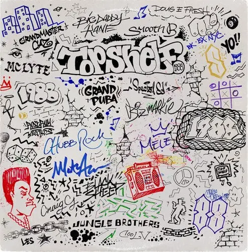 Various Artists/Top Shelf 1988 (Transparent White Marbled Vinyl) [Lp] 1