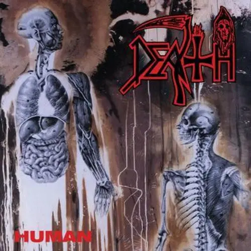 Death/Human (White/Blue/Gold With Splatter Vinyl) [Lp] 1
