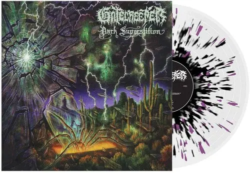 Gatecreeper/Dark Superstition (Clear Black & Purple Splatter Vinyl) [Lp] 1