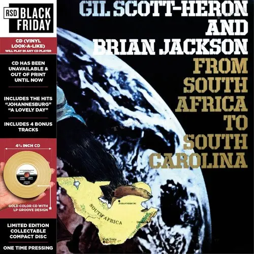 Scott-Heron, Gil & Brian Jackson/From South Africa To South Carolina [Cd] 1