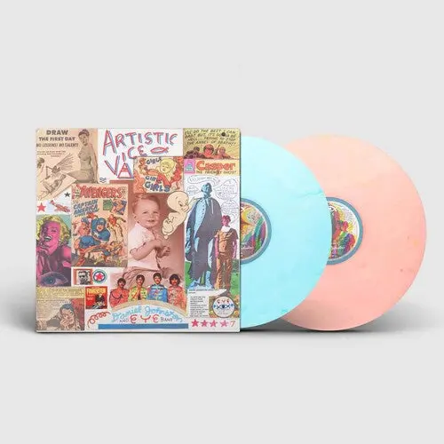 Johnston, Daniel/Artistic Vice (Light Blue/Peach Vinyl) [Lp] 1