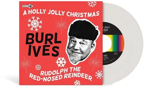 Ives, Burl/A Holly Jolly Christmas (Snow White Vinyl) [7"] 1