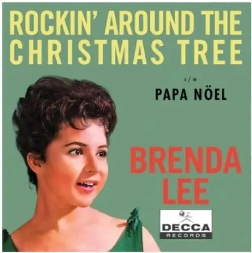 Lee, Brenda/Rockin Around The Christmas Tree (Translucent Emerald Vinyl) [7"] 1
