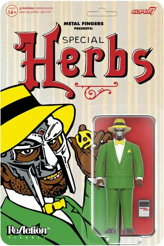 Mf Doom Special Herbs Reaction Figure [Toy] 1