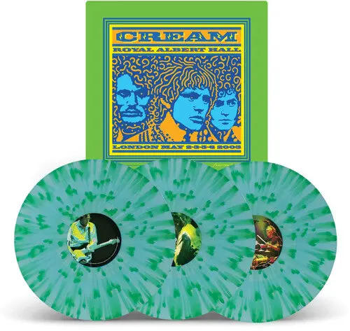 Cream/Royal Albert Hall London May 2-3-5-6 2005 (Blue & Green Splatter Vinyl) [Lp] 1
