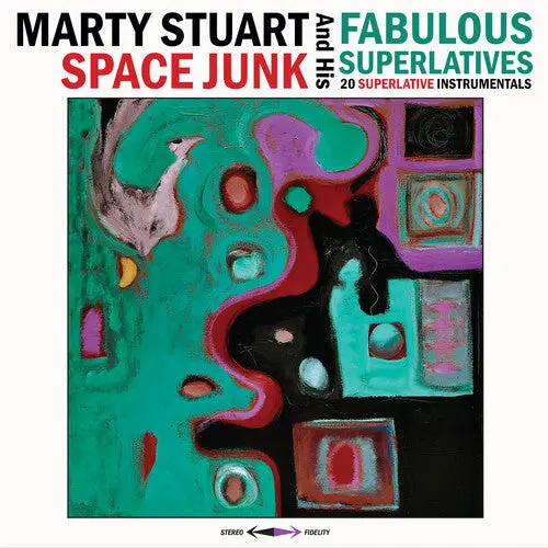Stuart, Marty & His Fabulous Superlatives/Space Junk (Blue Vinyl) [Lp] 1