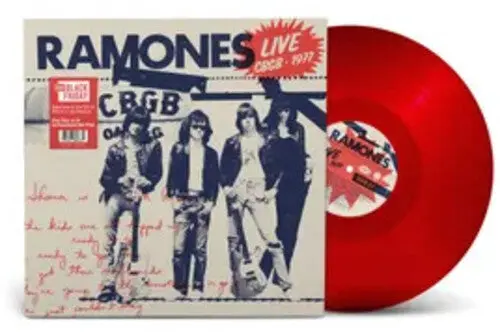 Ramones/Live At Cbgb, 1977 (Red Vinyl) [Lp] 1