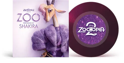 Soundtrack (Shakira)/Zoo From Zootopia 2 (Translucent Purple Glittler) [7"] 1