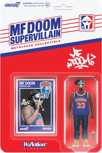 Mf Doom: Supervillain Reaction Figure W/ Trading Card [Toy] 1