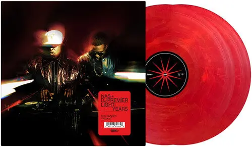 Nas & Dj Premier/Light-Years (Sunrise Red Vinyl) [Lp] 1
