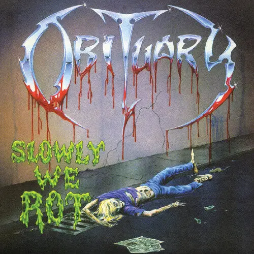 Obituary/Slowly We Rot (Expanded - Corpse Blue With Blood Splatter Vinyl) [Lp] 1