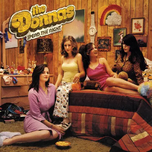 Donnas, The/Spend The Night (Clear With Canary & Pink Splatter Vinyl) [Lp] 1