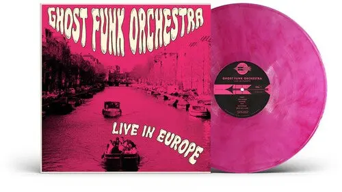Ghost Funk Orchestra/Live In Europe (Fuchsia Swirl Coloured) [Lp] 1