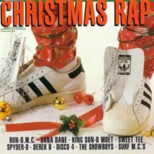 Various Artists/Christmas Rap (Red & White Split Vinyl) [Lp] 1