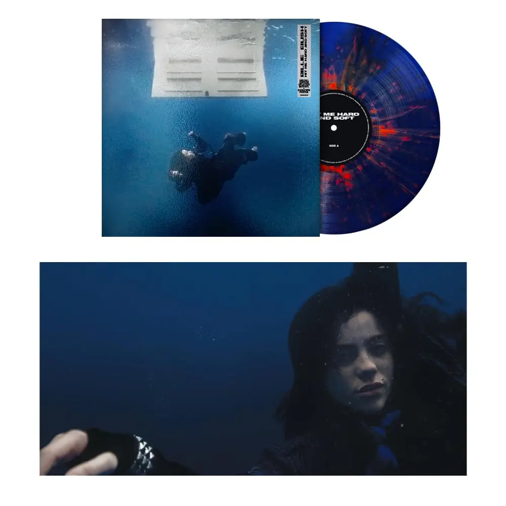 Eilish, Billie/Hit Me Hard And Soft (Blue & Orange Splatter Vinyl Anniversary Edition) [Lp] 1