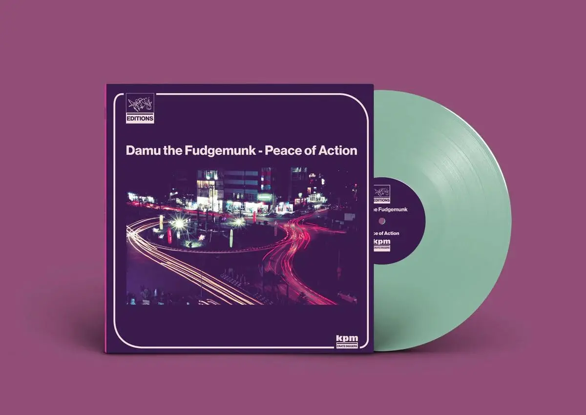 Damu The Fudgemunk/Peace Of Action [Lp] 1