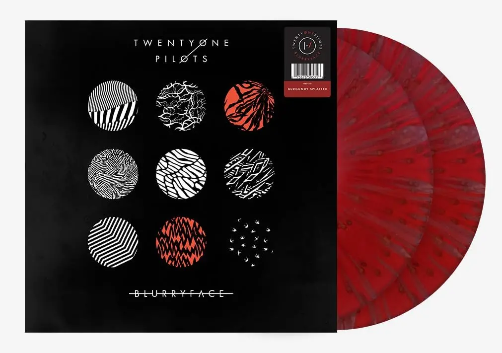 Twenty One Pilots/Blurryface (Red/Black Ice Marble Splatter Vinyl) [Lp] 1