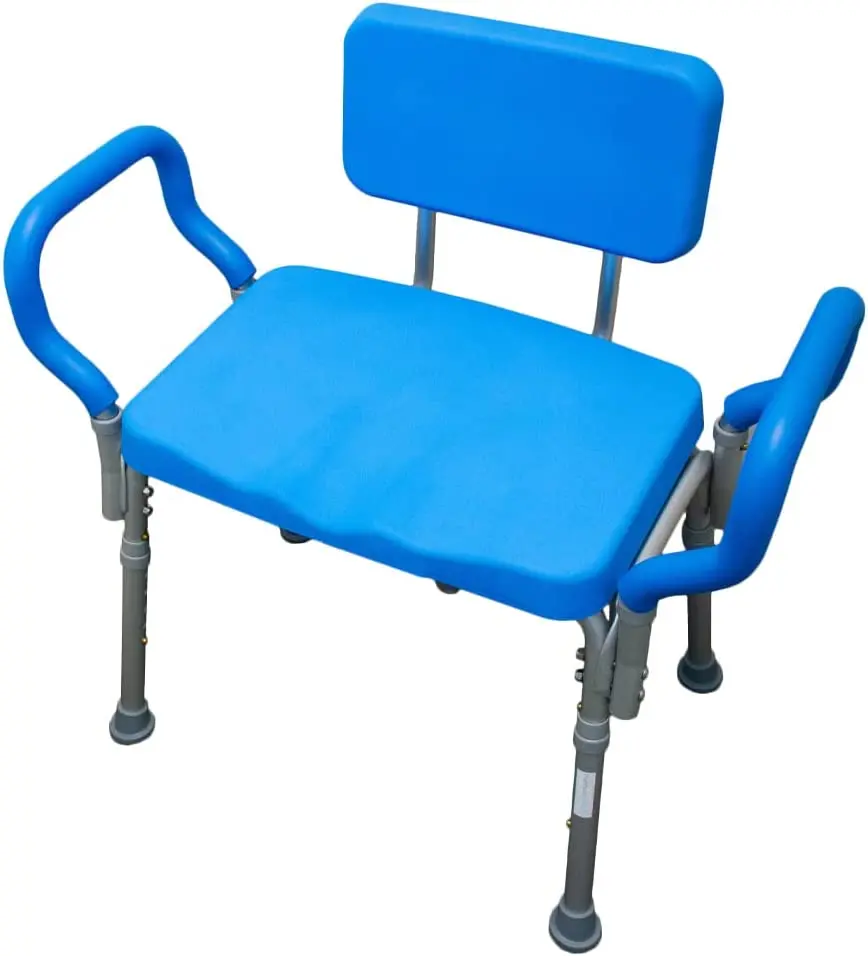 Bariatric Comfortable Deluxe Shower Chair - 600 Lbs Weight Capacity 1