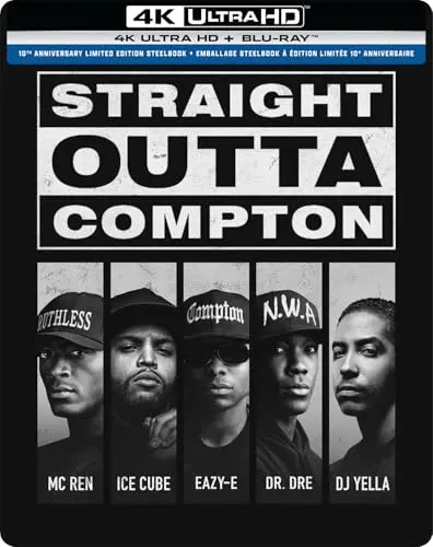 Straight Outta Compton - 10Th Anniversary - Steelbook (4K-Uhd) [Bluray] 1