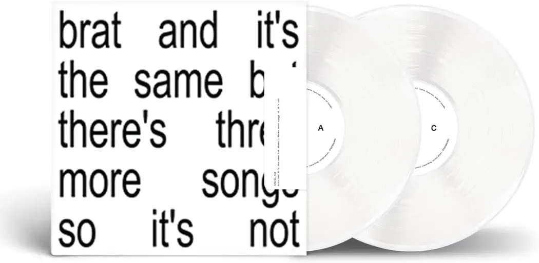 Charli Xcx/Brat And It's The Same But There's Three More Songs So It's Not (White Vinyl) [Lp] 1