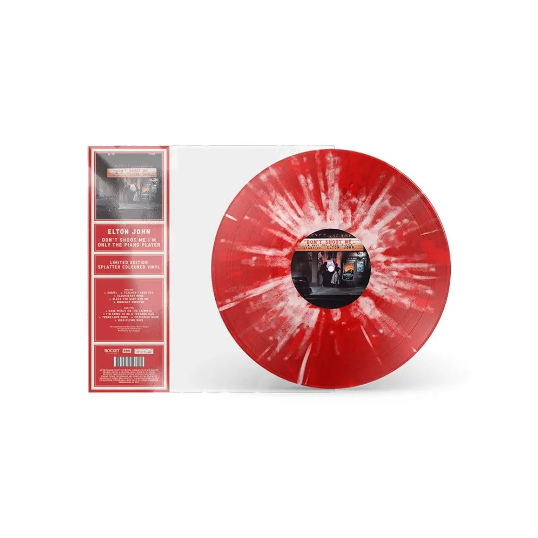 John, Elton/Don't Shoot Me, I'm Only The Piano Player (Red Splatter Vinyl) [Lp] 1