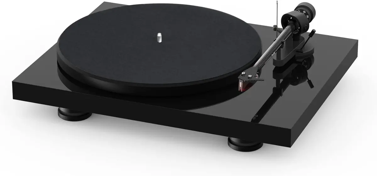Pro-Ject Debut Carbon Evo - Gloss Black With 2M Red 1