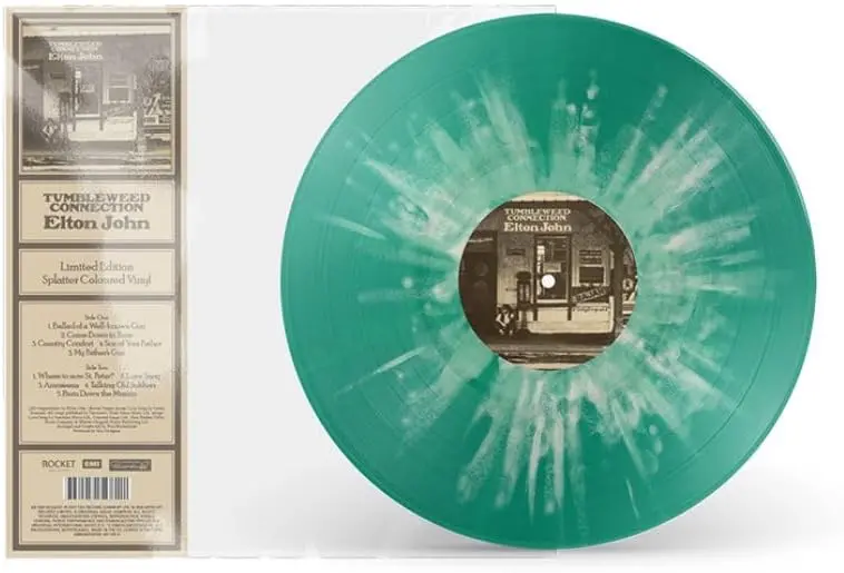John, Elton/Tumbleweed Connection (Green Splatter Vinyl) [Lp] 1