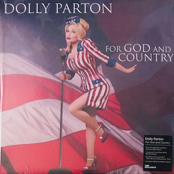 Parton, Dolly/For God And Country (Vmp Red, White & Blue Vinyl) [Lp] 1
