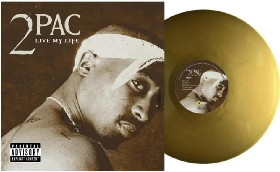 2Pac/Live My Life (Gold Vinyl) [Lp] 1