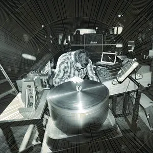 Author & Punisher/Drone Machines (Pinwheel With Splatter Vinyl) [Lp] 1