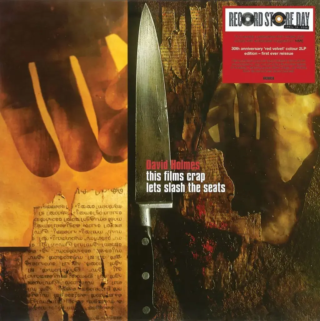 Holmes, David/This Film's Crap, Let's Slash The Seats (Red Velvet Vinyl) [Lp] 1