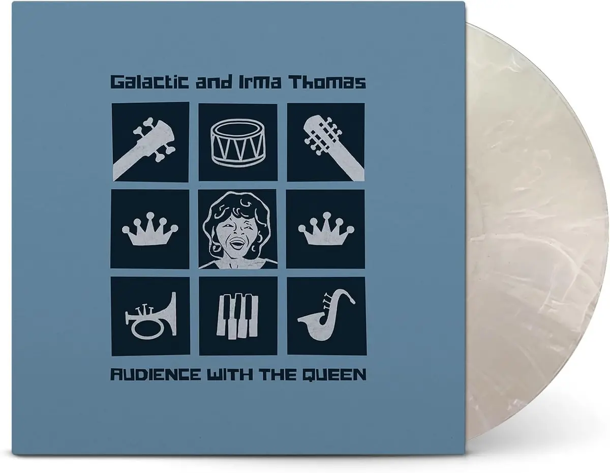 Galactic And Irma Thomas/Audience With The Queen (Clear With White Smoke Vinyl) [Lp] 1