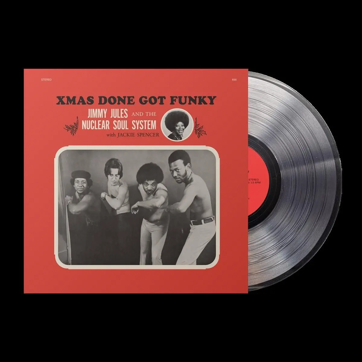 Jules, Jimmy & The Nuclear Soul System/Xmas Done Got Funky (Crystal Clear Vinyl) [Lp] 1