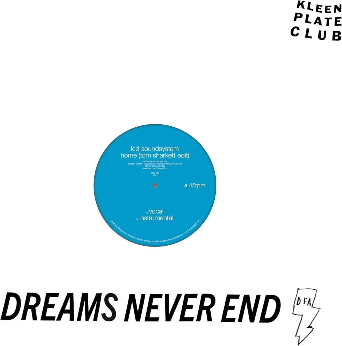 Lcd Soundsystem/Home (Tom Sharkett Edit) [Lp] 1