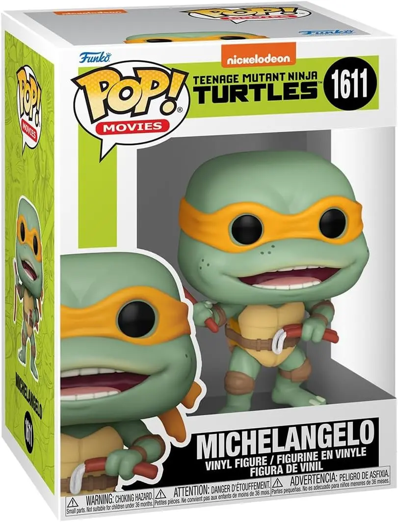 Pop! Vinyl/Tmnt 1990 - Michaelangelo With Sausage Nunchucks [Toy] 1