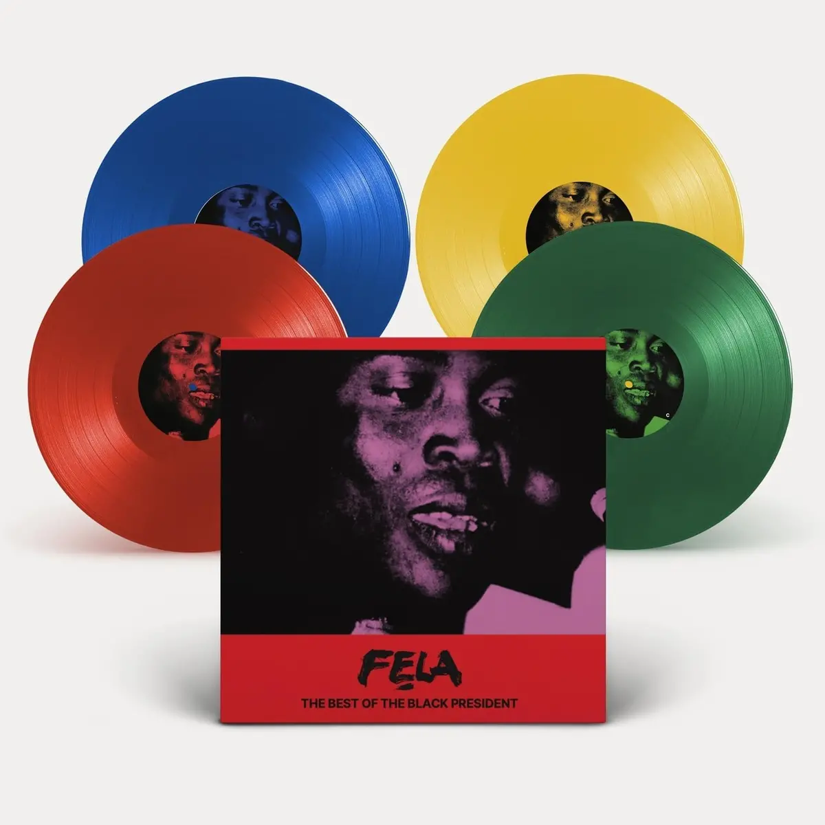 Kuti, Fela/Best Of The Black President (4Lp Coloured Vinyl) [Lp] 1