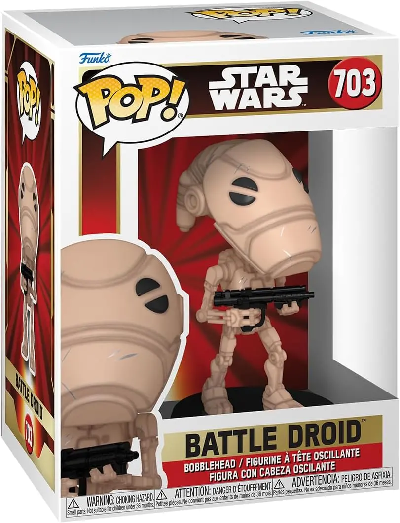 Pop! Vinyl/Star Wars Phantom Menace - Battle Droid [Toy] 1