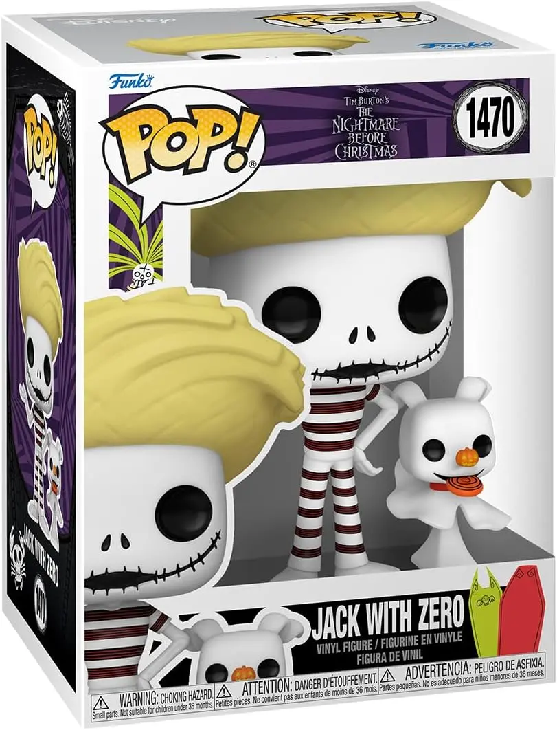 Pop! Vinyl/Nightmare Before Christmas - Jack With Zero [Toy] 1