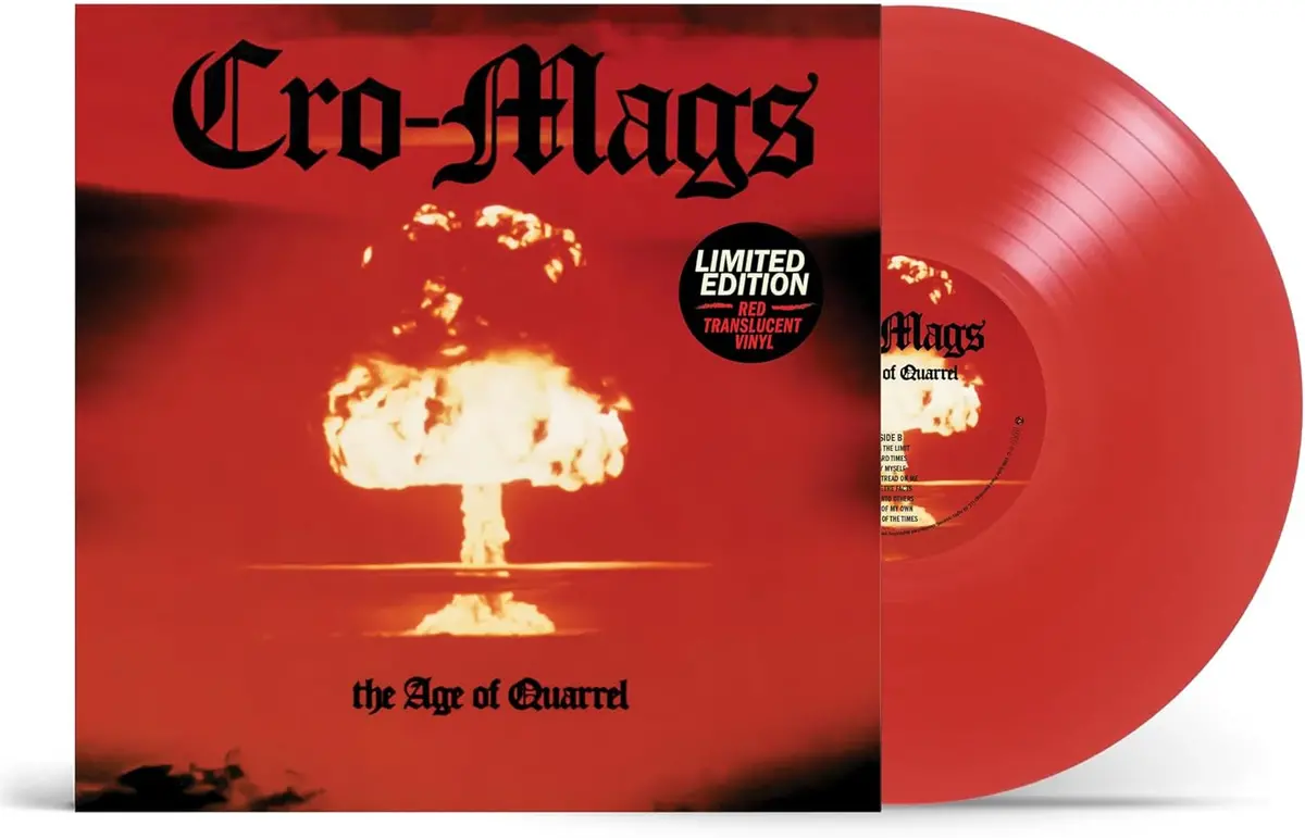 Cro-Mags/The Age Of Quarrel (Ruby Red Translucent Vinyl) [Lp] 1