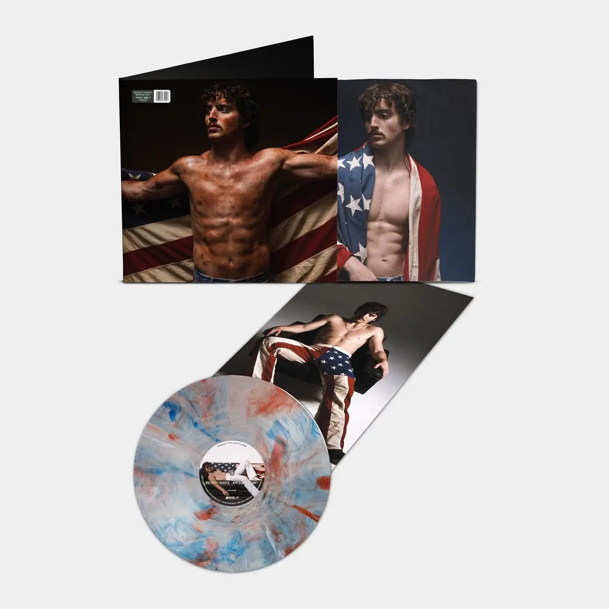 Boone, Benson/American Heart (Red & White Splatter Vinyl) [Lp] 1