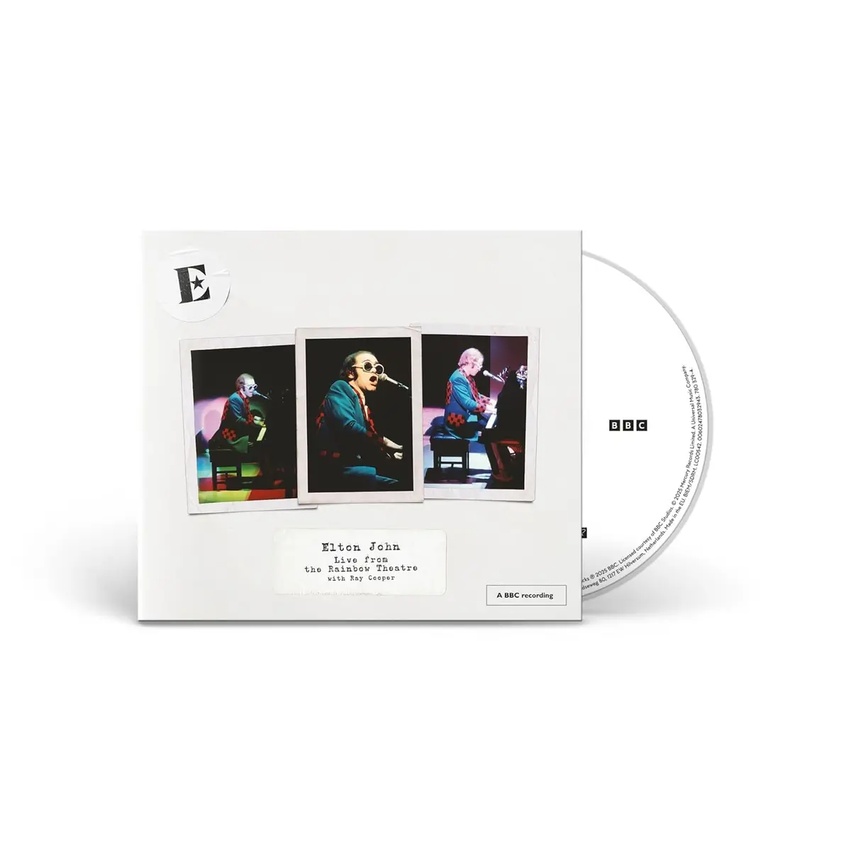 John, Elton/Live From The Rainbow Theatre [Cd] 1
