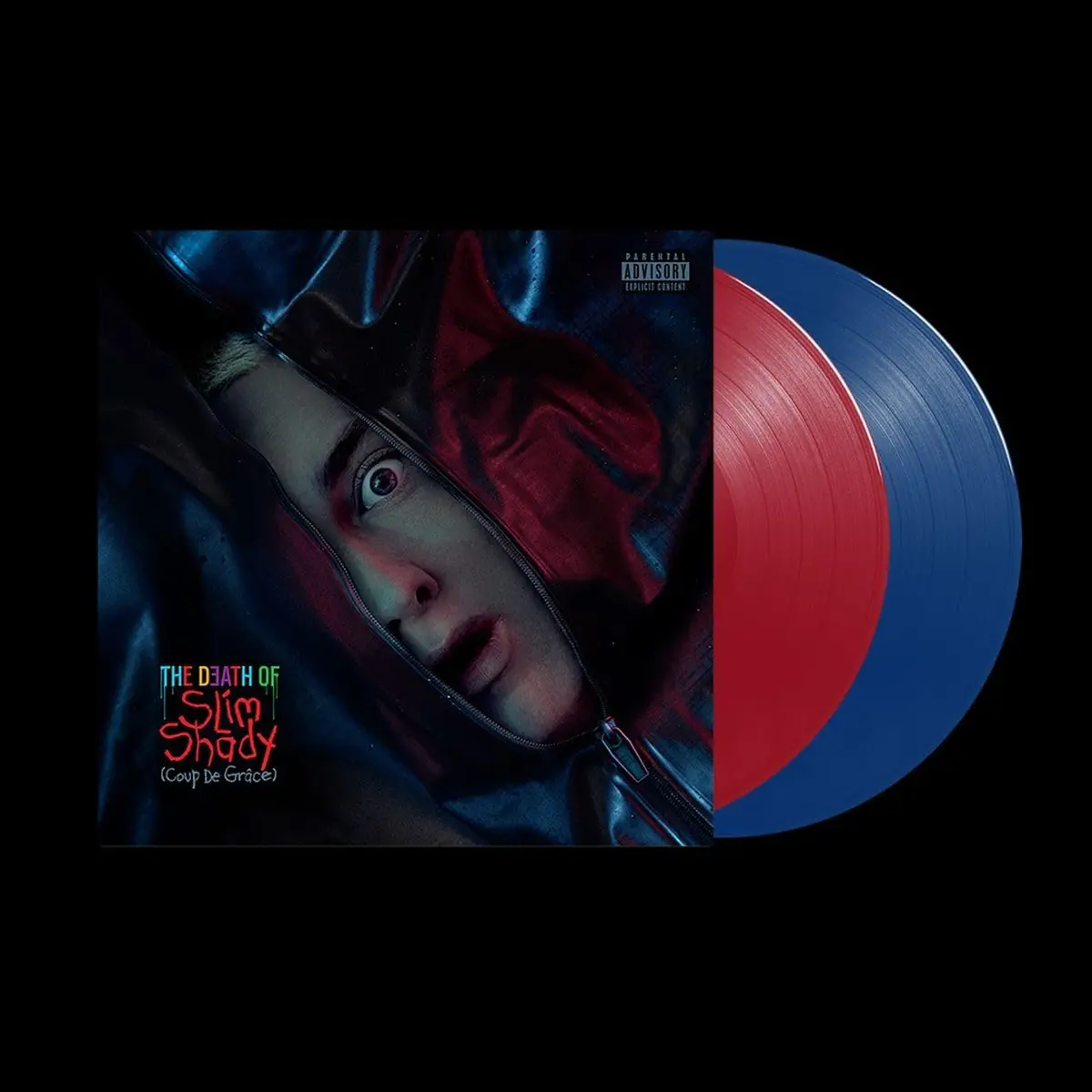 Eminem/The Death Of Slim Shady: Coup De Grace (Red & Blue Vinyl) [Lp] 1