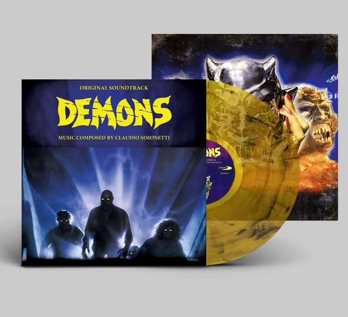 Soundtrack (Claudio Simonetti)/Demons (Limited Marble Yellow Vinyl) [Lp] 1