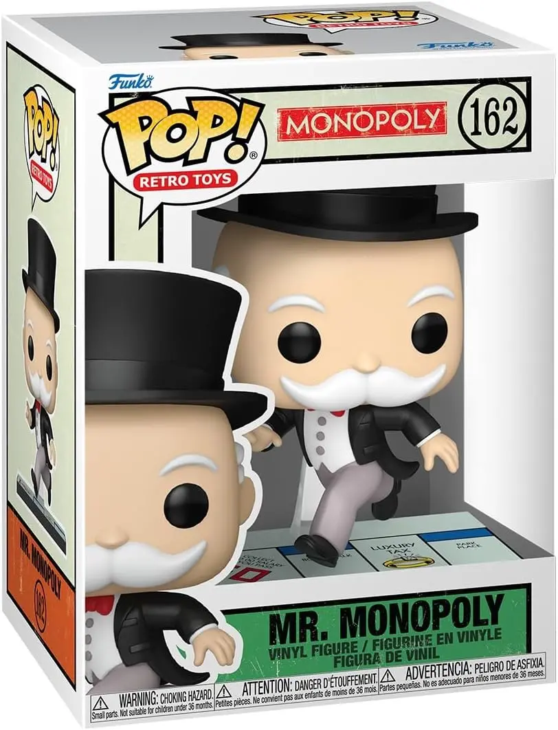 Pop! Vinyl/Monopoly - Mr. Monopoly (Pass Go!) [Toy] 1