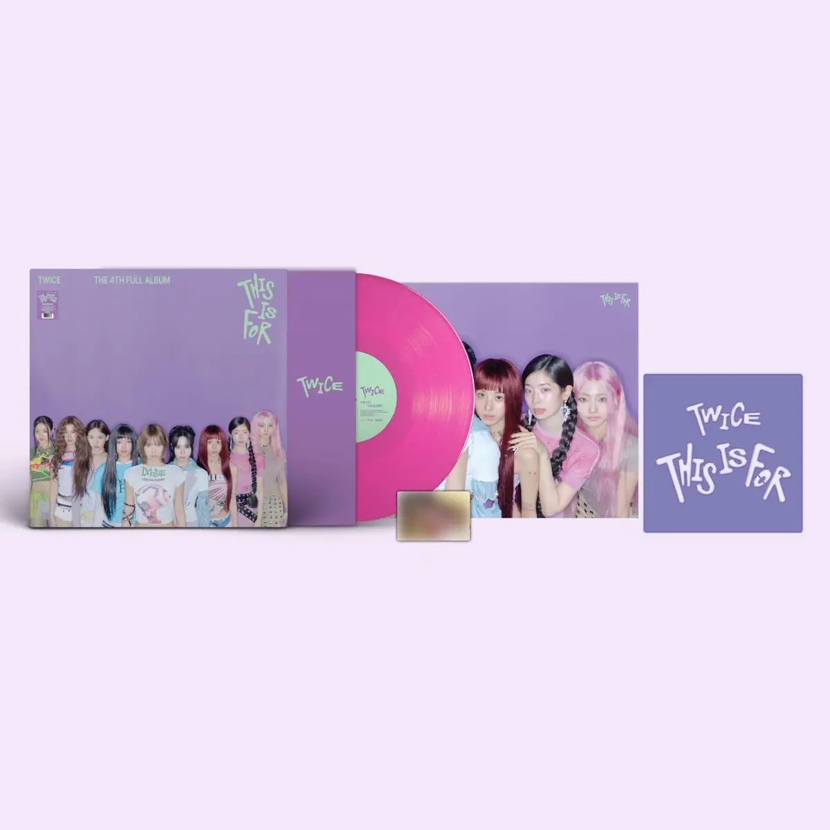 Twice/This Is For (Dragonfruit Glitter Vinyl With Poster) [Lp] 1