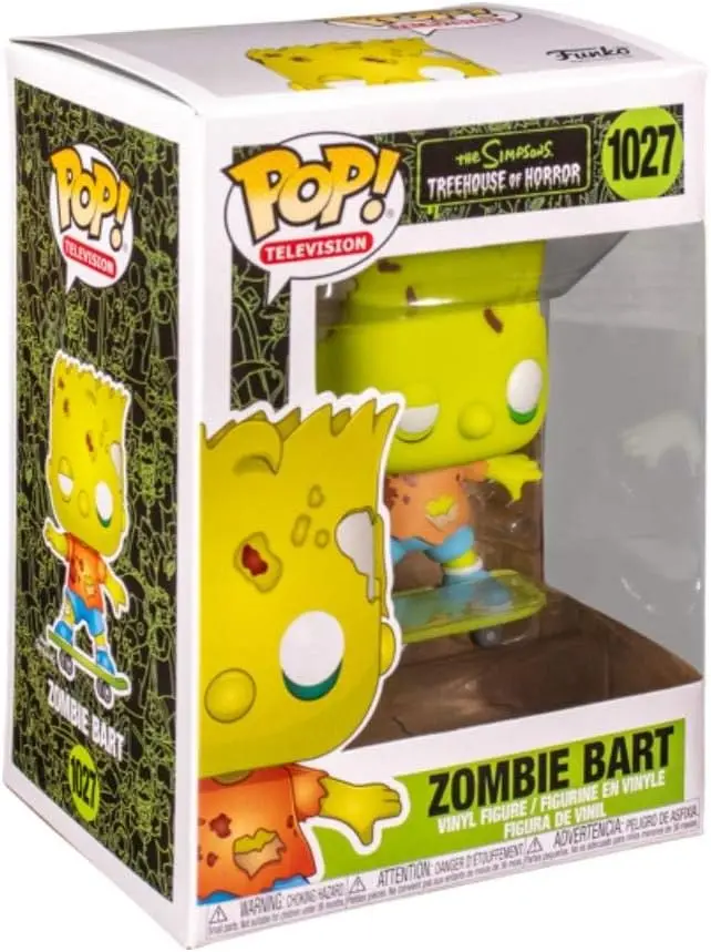 Pop! Vinyl/Zombie Bart - The Simpsons Treehouse Of Horror [Toy] 1