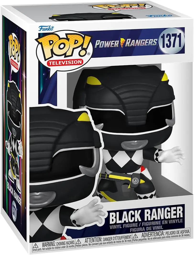 Pop! Vinyl/Power Rangers 30Th Black Ranger [Toy] 1