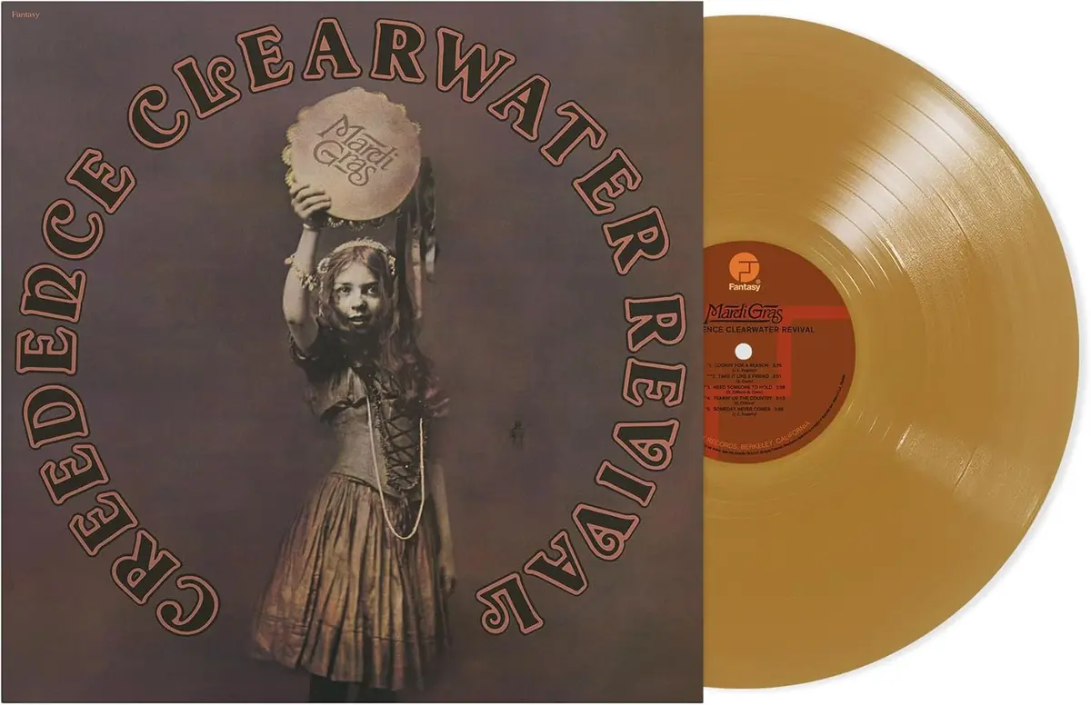 Creedence Clearwater Revival/Mardi Gras (Gold Vinyl) [Lp] 1